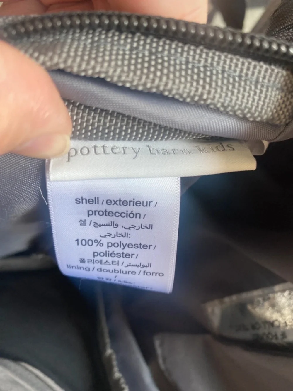 Pottery Barn kids backpack